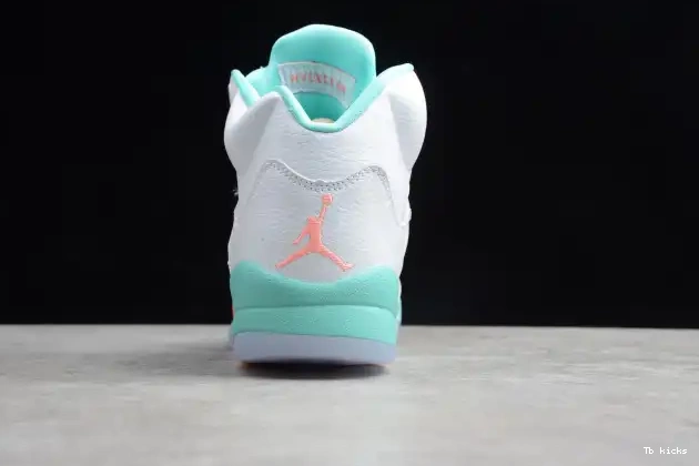 Rep TBK Air GS 440892-100 Light Aqua Jordan 5 0512
